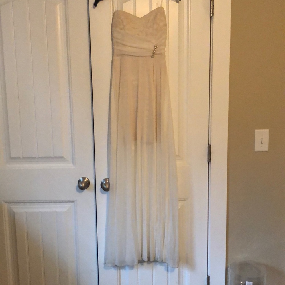 Beautiful White prom Dress